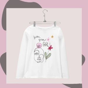 Girl's Long Sleeves Graphic Tee by Oshkosh Original